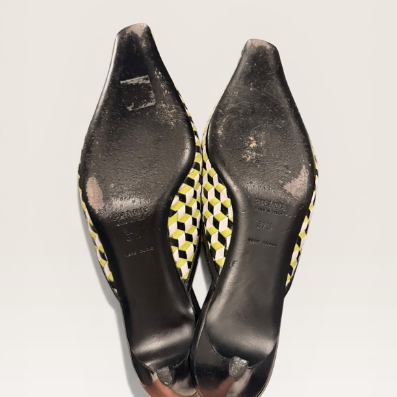 Prada Geometric Mules - Picture 5 of 6